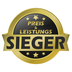Preis & Leistungs Sieger Button