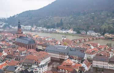 Foto op Canvas Heidelberg old town © benjaa