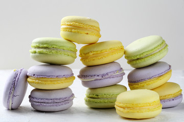 different types of macaroons