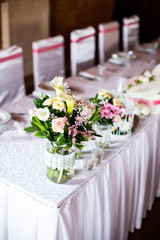 Floral wedding decoration