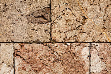  brown stone wall