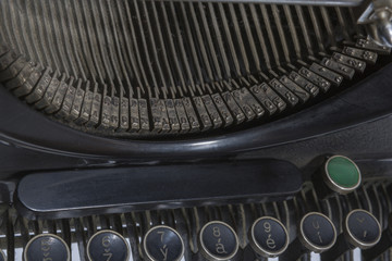 antique typewriter