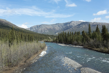 Fototapeta na wymiar Denali's Sanctuary River
