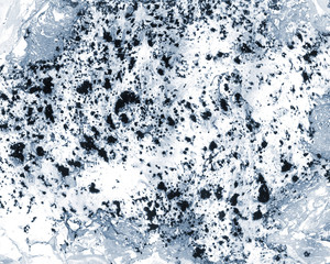 Obraz premium Black and white marble textures. Paper marbling