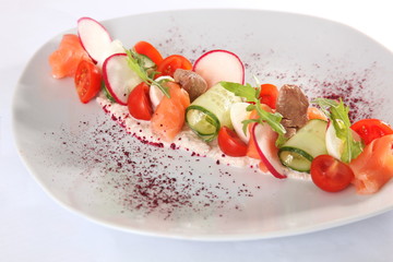 cucumber and radish salad