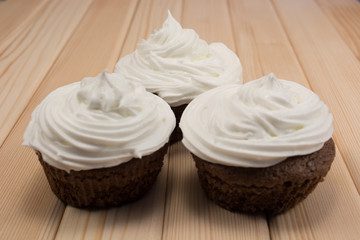 Wooden muffins