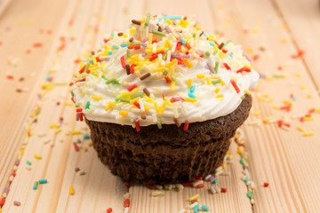 Colorfull muffin