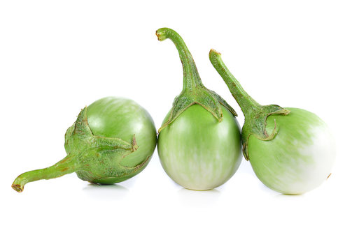 eggplant isolated on white background