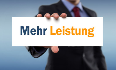 Mehr Leistung