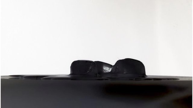 time lapse of melting of ice cube