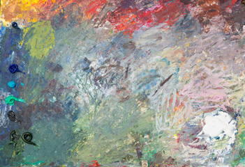 Obraz na płótnie Canvas Background Of Multicolored Palette