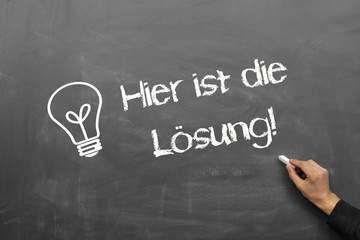 Hier ist die Lösung