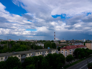 Obraz premium The Factory chimneys.
