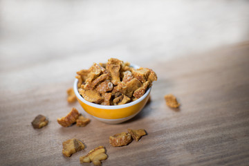 crackling raw material  for thai food