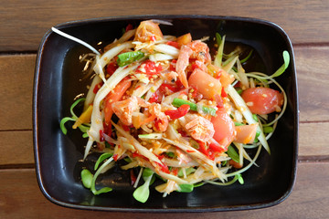  Vegetable Salad in thailand