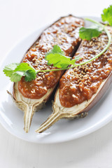 Aubergine à la japonaise