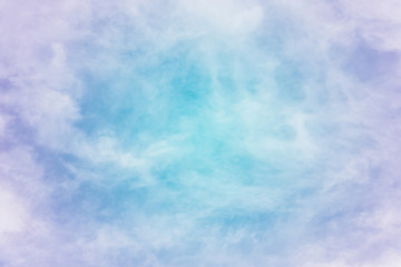 sun and cloud background with a pastel colored

