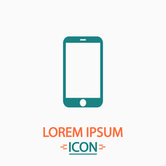 mini tablet computer symbol