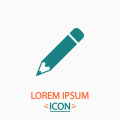Pencil computer symbol