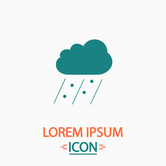 rain computer symbol