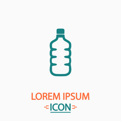 water bottle computer symbol