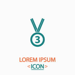 bronze medal computer symbol