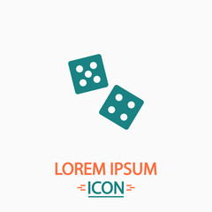 game dice computer symbol