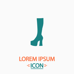 high boot computer symbol