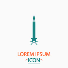 candle computer symbol