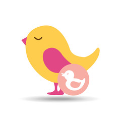 baby shower icon design 