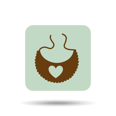 baby shower icon design 