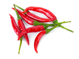 Group of chili peppers