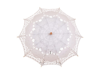 isolated vintage lace umbrella © Michael Gray