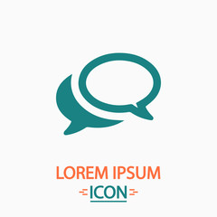 Chat computer symbol