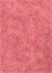 Abstract drawn crumpled watercolor background in pink colors. Effect of crumped old paper. Vintage design. A4 size format. Series of Watercolor, Oil, Pastel, Chalk and Inc Backgrounds.