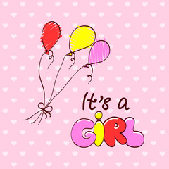 Cartoon drawing of air ballons