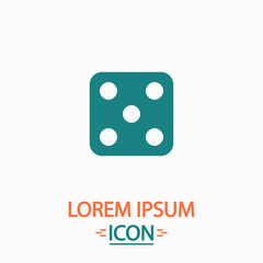 Dice 5 computer symbol