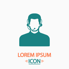 Operator computer symbol