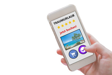 Traumurlaub online buchen - freigestellt