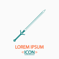 Sword computer symbol