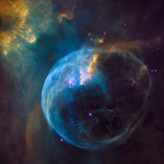 Obraz na płótnie Canvas Stars nebula in space