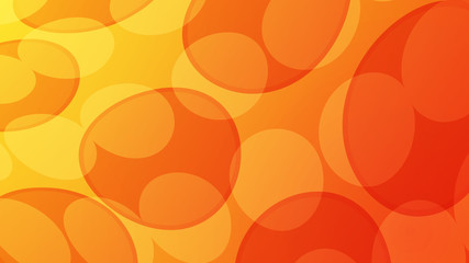 warm color orange background abstract art vector 
 