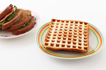 美味しそうなサンドイッチ