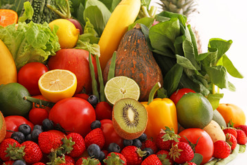 新鮮な野菜と果物