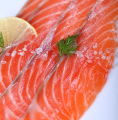 Fresh salmon