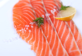 Fresh salmon