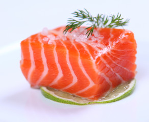 Fresh salmon