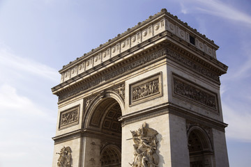 Fototapeta na wymiar Arc de Triumph, Paris - France