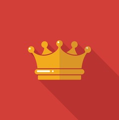 Crown icon. Vector Illustration