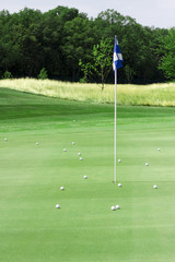 Obraz premium golf landscape
